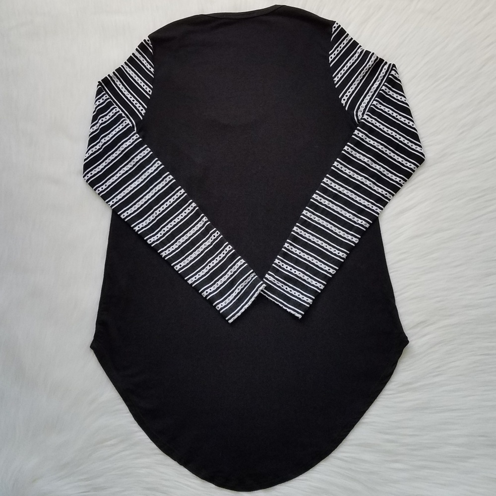 WYATT Collection Leather Pocket Tee | XS - Picture 7 of 8